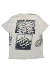 Load image into Gallery viewer, Early 1990s Distressed M.C. Escher Collage Print Tee (L)
