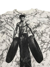 Load image into Gallery viewer, 1990s Herb Ritts “Fred with Tires” Euro Print Tee (XL)
