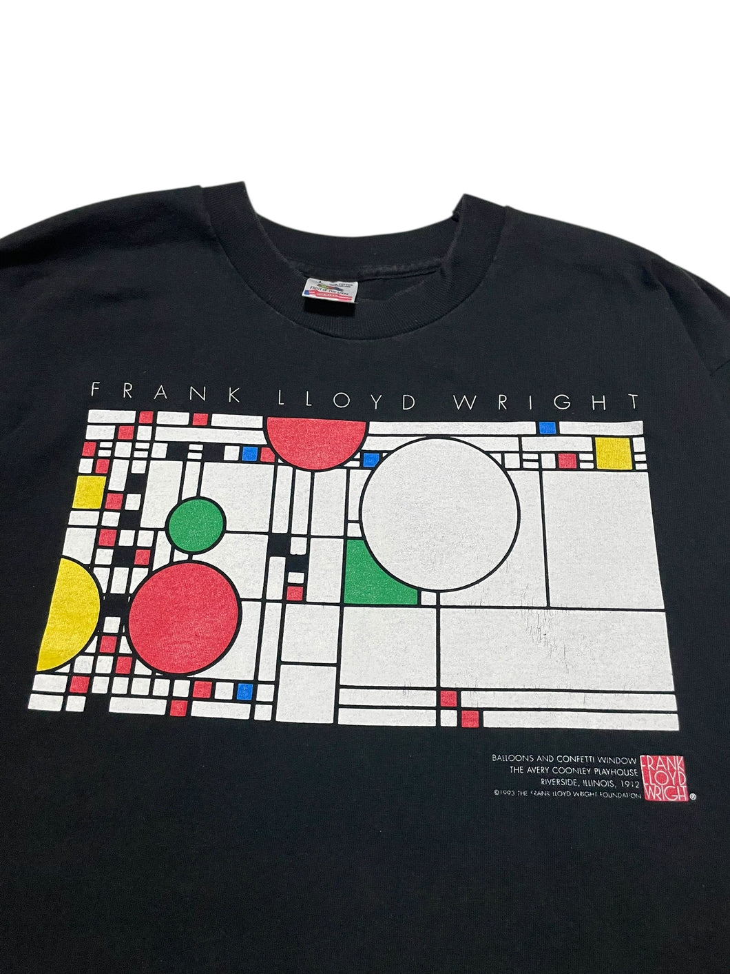 1993 Frank Lloyd Wright “Balloons and Confetti Window” Longsleeve Tee (L)