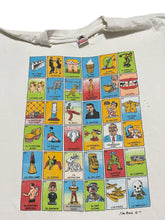 Load image into Gallery viewer, 1991 Ken Brown “Loteria” Tee (XL, More Worn)
