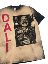 Load image into Gallery viewer, Early-Mid 1990s Salvador Dalí Bleach Dye Photo Print Tee (XL)
