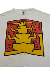 Load image into Gallery viewer, 1993 Keith Haring Guggenheim Museum “Learning Through Art” Tee (XL)

