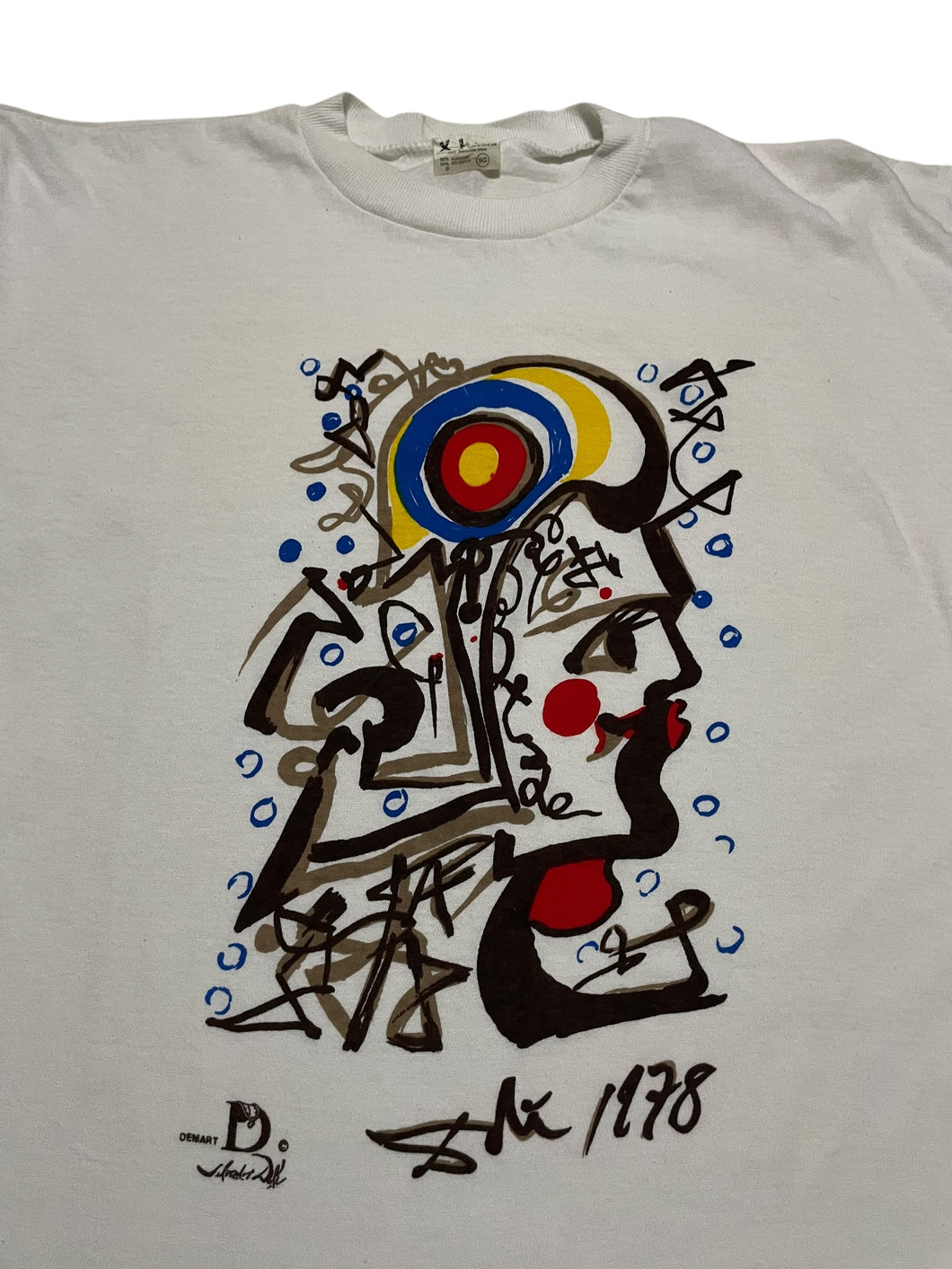 Deadstock Early 1990s Salvador Dalí Euro Tee (XL)