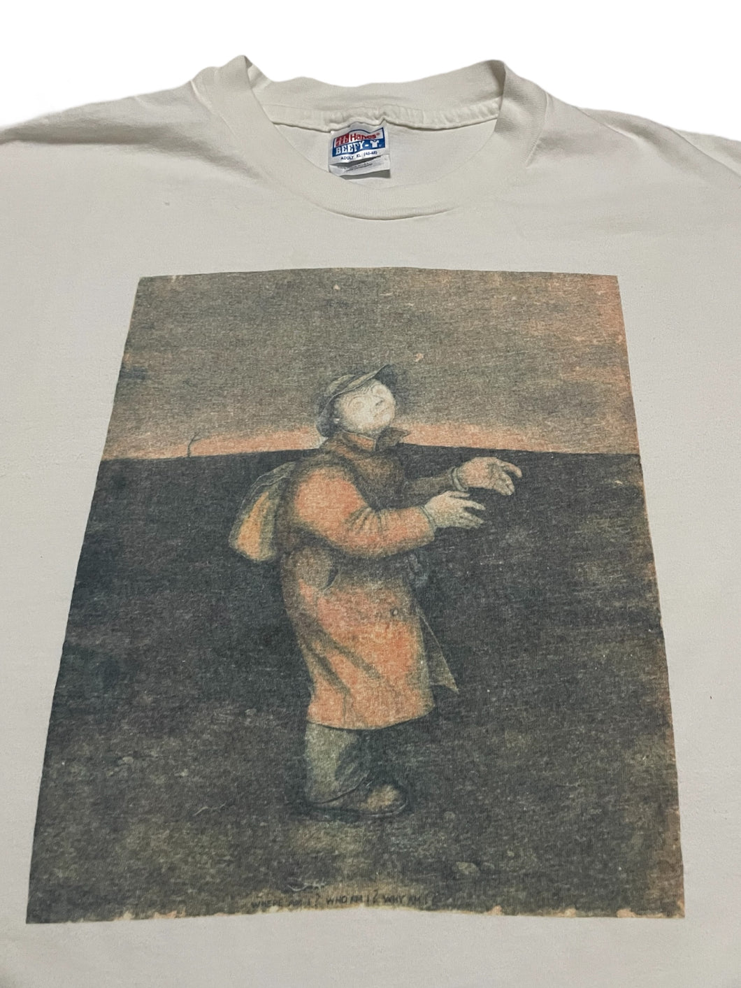 Mid-1990s William Kurelek Exhibit Tee (XL)