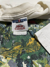 Load image into Gallery viewer, Late 1990s Paint Splattered Vincent Van Gogh “Stairway at Auvers” Tee (L/XL)

