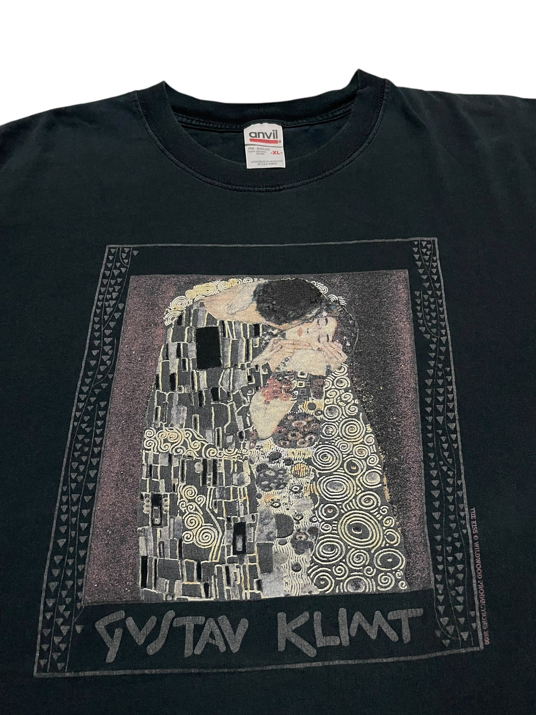 2000 Gustav Klimt’s “The Kiss” Tee by Wildwood Productions (XL)