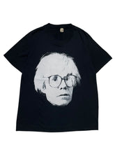 Load image into Gallery viewer, Early-Mid 1980s Andy Warhol Big Face Portrait Tee (L)
