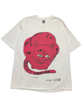 Load image into Gallery viewer, 1996 Andy Warhol “Sam” Red Cat Tee (XL)
