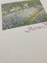Load image into Gallery viewer, Mid-1990s Claude Monet “The Artist’s Garden at Giverny” Tee (M)
