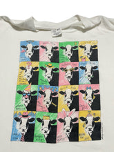 Load image into Gallery viewer, 1980s Stanley DeSantis Pop Art Cows Tee (L)
