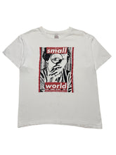 Load image into Gallery viewer, 1995 Barbara Kruger “It’s a small world but not if you have to clean it” Tee (L)
