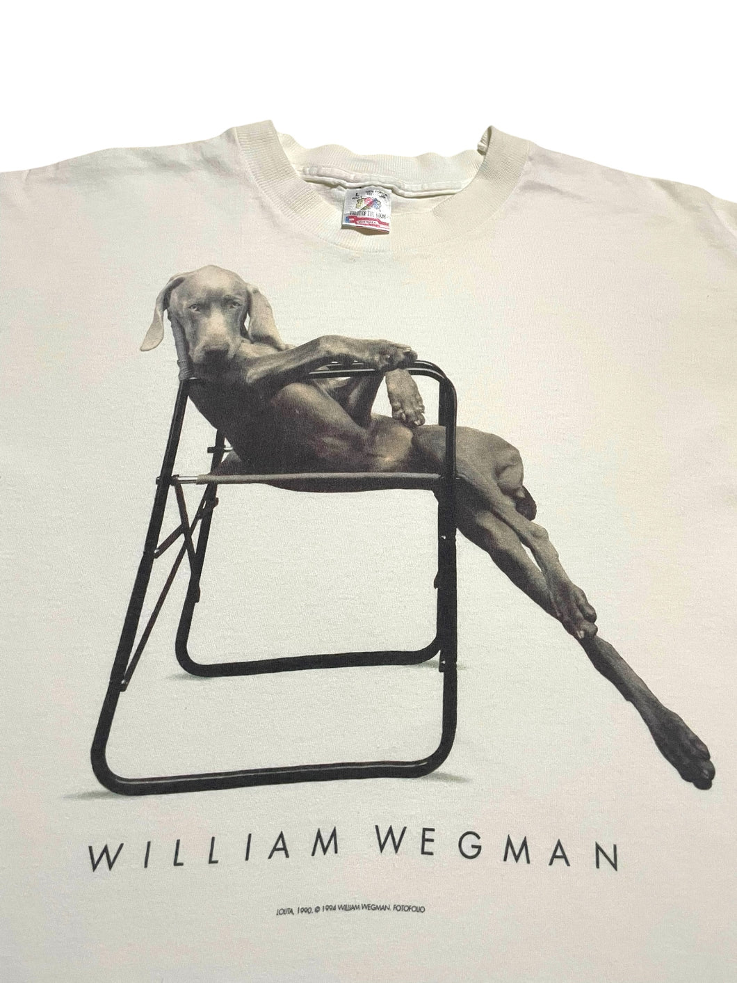 1994 William Wegman “Lolita” Tee (L)