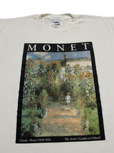 Load image into Gallery viewer, Mid-1990s Claude Monet “The Artist’s Garden at Vétheuil” Tee (XL)
