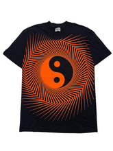 Load image into Gallery viewer, Early 1990s Andazia Yin Yang Optical Illusion Tee (L)
