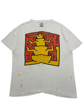 Load image into Gallery viewer, 1993 Keith Haring Guggenheim Museum “Learning Through Art” Tee (XL)
