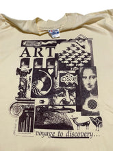 Load image into Gallery viewer, 1980s Art Voyage to Discovery Collage Tee (L)
