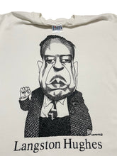 Load image into Gallery viewer, 1991 Langston Hughes Largely Literary Tee by Steven Cragg (L)

