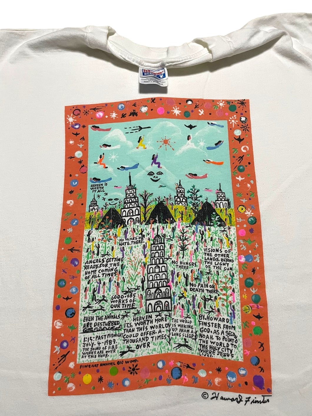 Mid-1990s Howard Finster “Heaven” Tee (L)