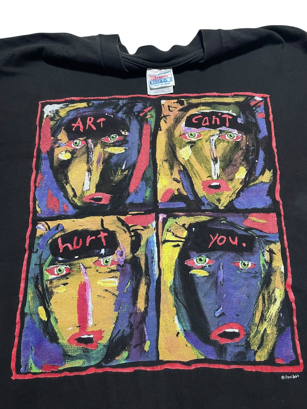 1990s Fred Babb “Art Won’t Hurt You” Tee (XL)