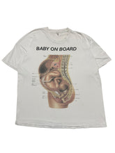 Load image into Gallery viewer, Early 1990s “Baby on Board” Anatomical Chart Tee (XL)
