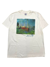 Load image into Gallery viewer, 1996 Claude Monet “Red Boats, Argenteuil” Tee by Portal (XL)
