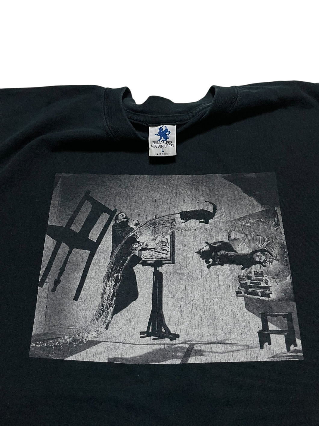 Early 2000s Phillipe Halsman “Dalí Atomicus” Tee from the PMA (L)