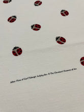 Load image into Gallery viewer, 1990s Fabergé “Ladybug Box” Cleveland Museum of Art Tee (L)
