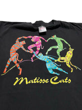 Load image into Gallery viewer, Early 1990s “Matisse Cats” Parody Tee (XL)
