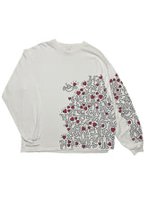 Load image into Gallery viewer, Early 1990s Keith Haring “Manpower” Hearts Longsleeve (XL)
