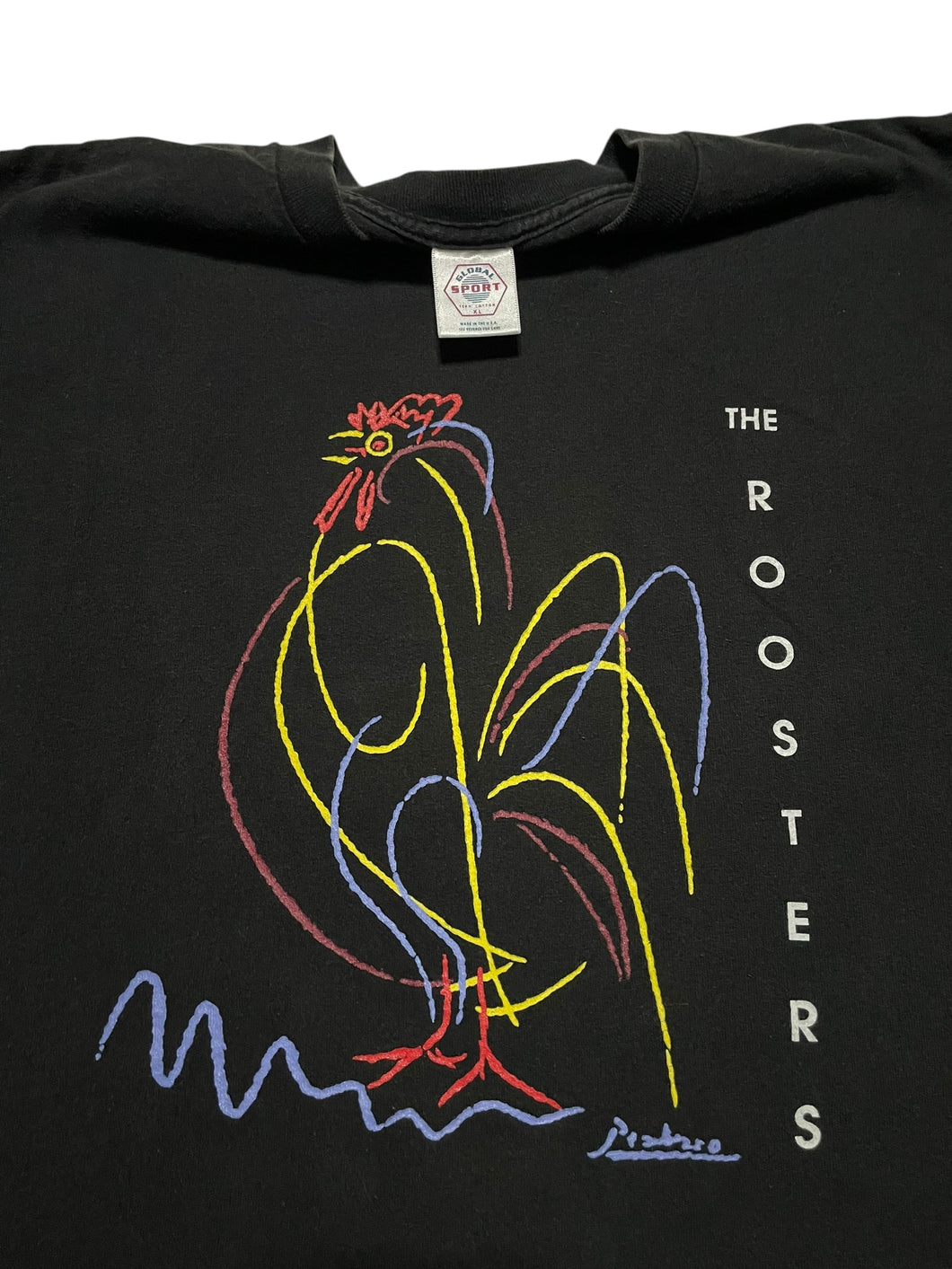 Mid-1990s Pablo Picasso “The Roosters” Tee (XL)
