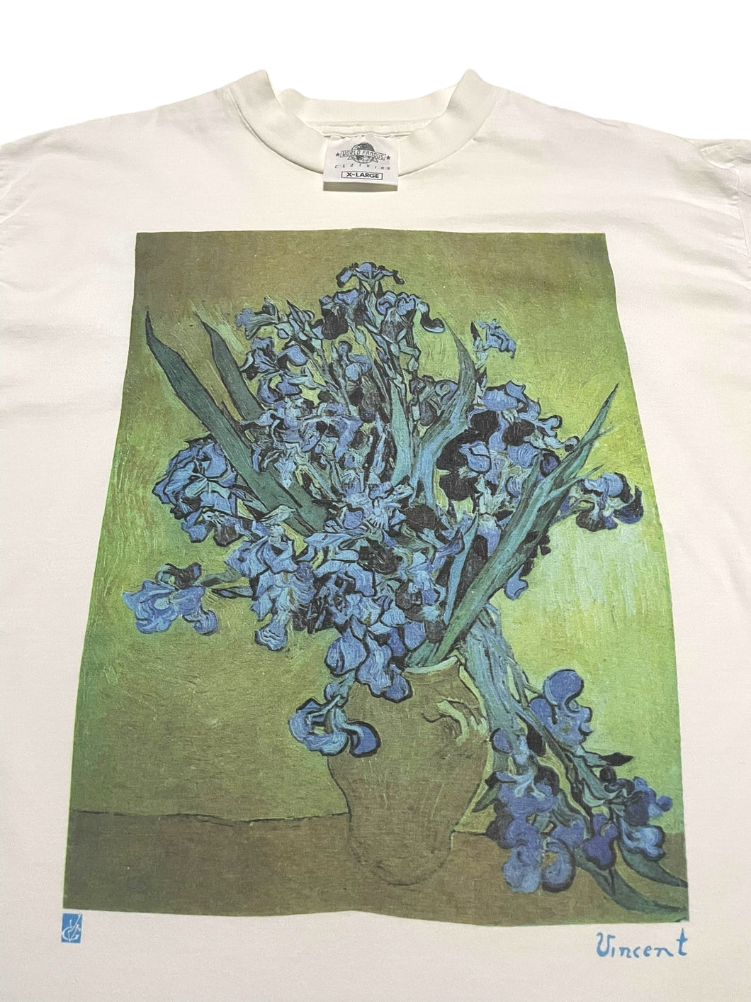 Early 1990s Vincent Van Gogh “Irises” Tee (L)