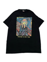 Load image into Gallery viewer, 1990 “Welcome to New York” Edvard Munch The Scream Tee (XL)
