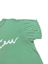 Load image into Gallery viewer, 1970s Interview Magazine Tee in Mint Green (L)
