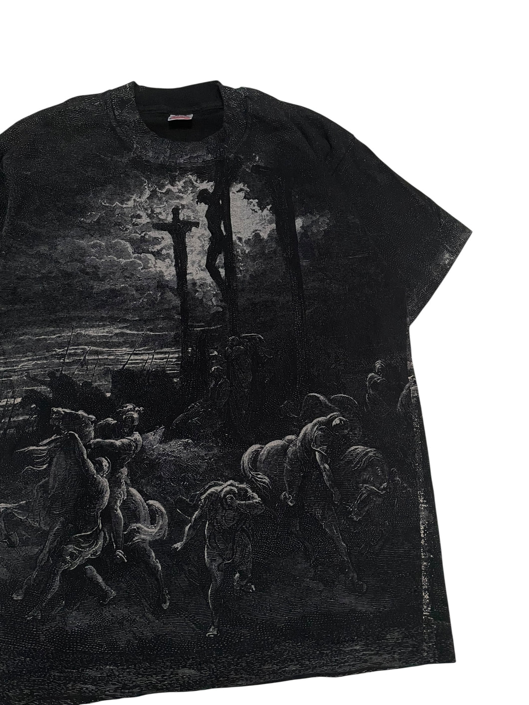 Early 1990s Gustave Doré Crucifixion Tee (L)