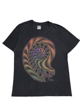 Load image into Gallery viewer, 1995 “Seahorse Tail” Fractal Tee by Michael Dunn (L)
