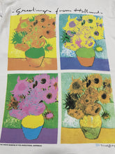 Load image into Gallery viewer, 1990s Vincent Van Gogh/Andy Warhol Mash Up Sunflowers Tee (M/L)
