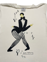 Load image into Gallery viewer, Early 1990s Sonia Delaunay Costume Design for “Le Coeur a Gaz” Tee (L)
