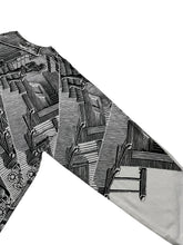 Load image into Gallery viewer, Early 1990s M.C. Escher “Relativity” Longsleeve Tee (L)
