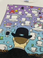 Load image into Gallery viewer, Mid-1990s Magritte Coffee Borders Parody Tee (L)
