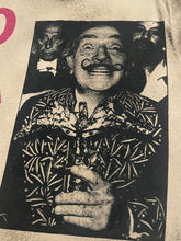 Load image into Gallery viewer, Early-Mid 1990s Salvador Dalí Bleach Dye Photo Print Tee (XL)
