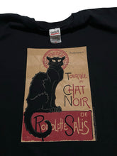 Load image into Gallery viewer, Early 2000s Henri de Toulouse Lautrec “Chat Noir” Tee (XL)
