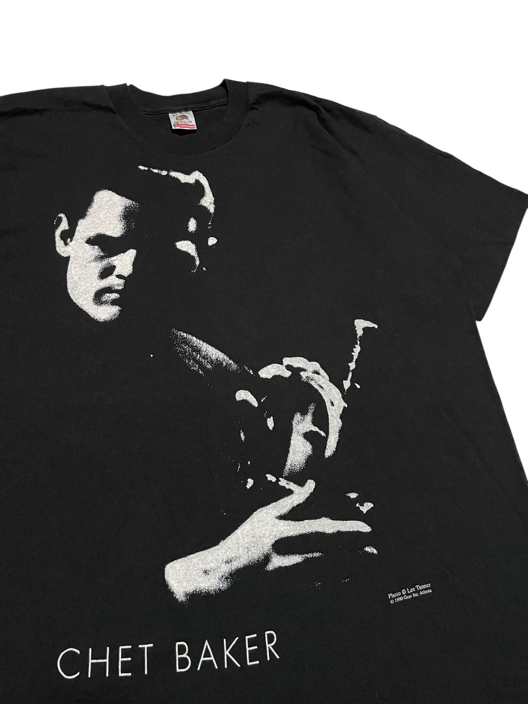 1990 Chet Baker Jazz Photo Tee by Lee Tanner (XL)
