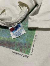Load image into Gallery viewer, Early 1990s Claude Monet “Water Lilies and Japanese Bridge” Tee by Pure Art (XL)
