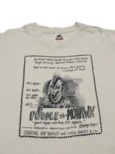 Load image into Gallery viewer, 1990s Lynda Barry/Bob Barker “Poodle with a Mohawk” Tee (L)
