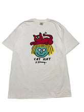 Load image into Gallery viewer, Late 1980s Keith Haring “Cat Hat” Tee (XL)

