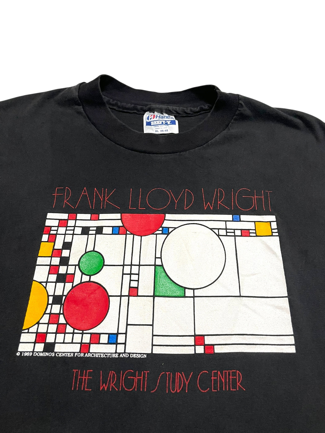 1989 Frank Lloyd Wright Study Center Tee (L/XL)