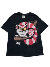 Load image into Gallery viewer, Early 1990s “Cheshire Cat” Alice in Wonderland Tee by Andazia (L)
