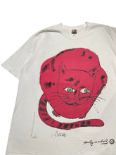 Load image into Gallery viewer, 1996 Andy Warhol “Sam” Red Cat Tee (XL)
