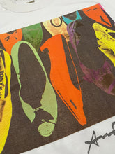 Load image into Gallery viewer, 1990 Andy Warhol “Shoes” Sample Tee (L)
