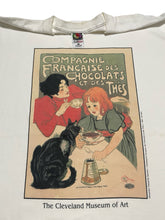 Load image into Gallery viewer, Late 1990s Théophile Steinlen “Compagnie Francaise des Chocolats et des Thés” Tee (XL)
